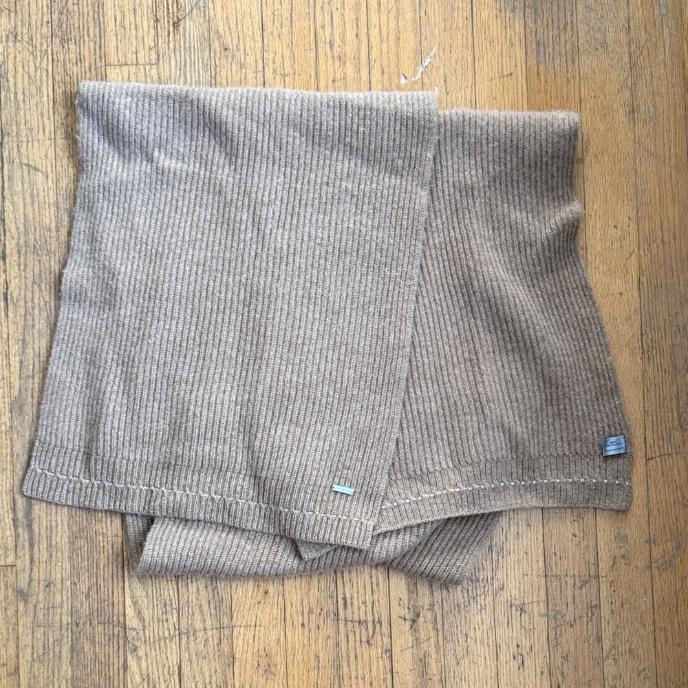 Dior Homme Men’s Cashmere Cozy Ribbed Knit Scarf